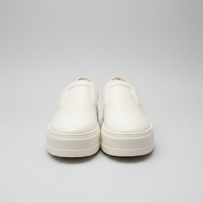 VAGABOND 'Judy' White Leather Slip-On Platform Flatform Trainers Sneakers - In Box - Great Used Condition