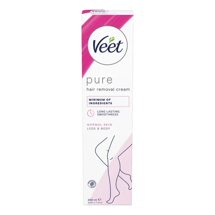 Veet Pure hårfjerningskrem ben & kropp normal hud