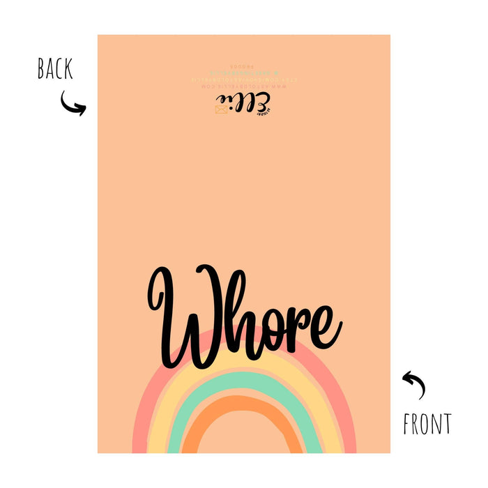 Whore Card