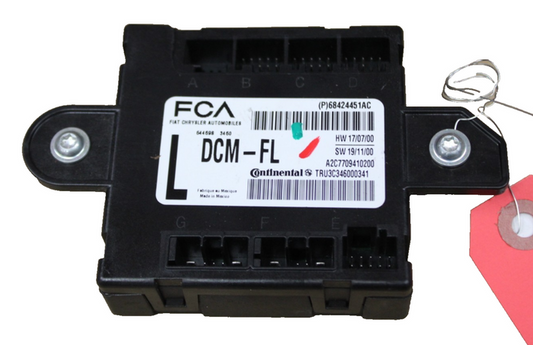 20-21 CHRYSLER DODGE FRONT DRIVER LH SIDE DOOR CONTROL MODULE UNIT OE 68424451AC