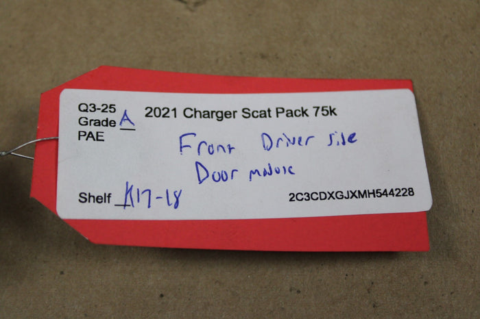 20-21 CHRYSLER DODGE FRONT DRIVER LH SIDE DOOR CONTROL MODULE UNIT OE 68424451AC