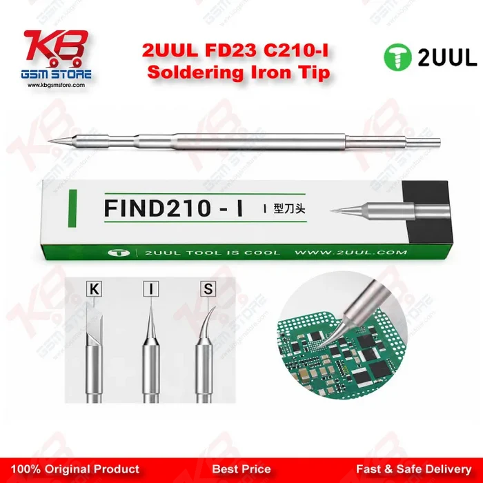 2UUL FD23 C210-I Soldering Iron Tip