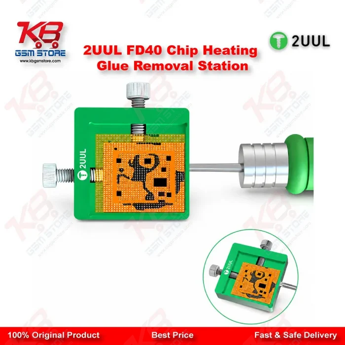 2UUL FD40 Chip Heating Glue Removal Station – Mobile Repair Preheater