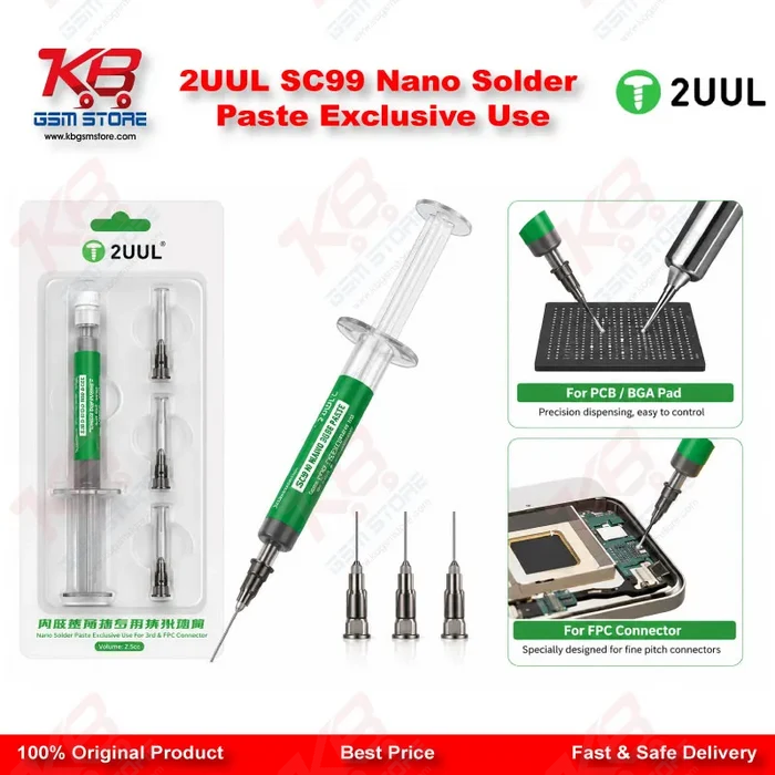 2UUL SC99 Nano Solder Paste Exclusive Use