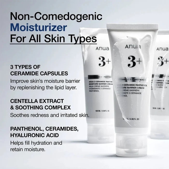 3 Ceramide Panthenol Moisture Barrier Cream - 100ml