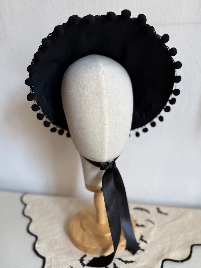 vintage style rockabilly sun hat