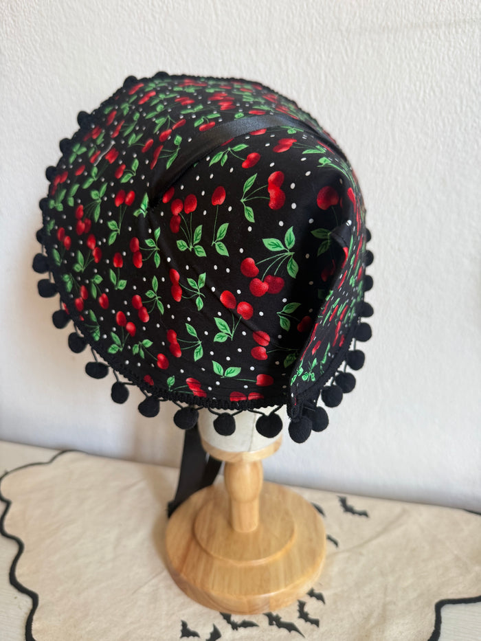 vintage style rockabilly sun hat