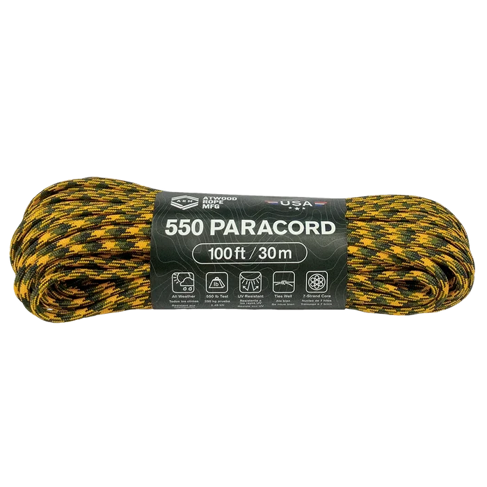 550 Paracord 100ft/30m - Atwood Rope - Rope & Cordage