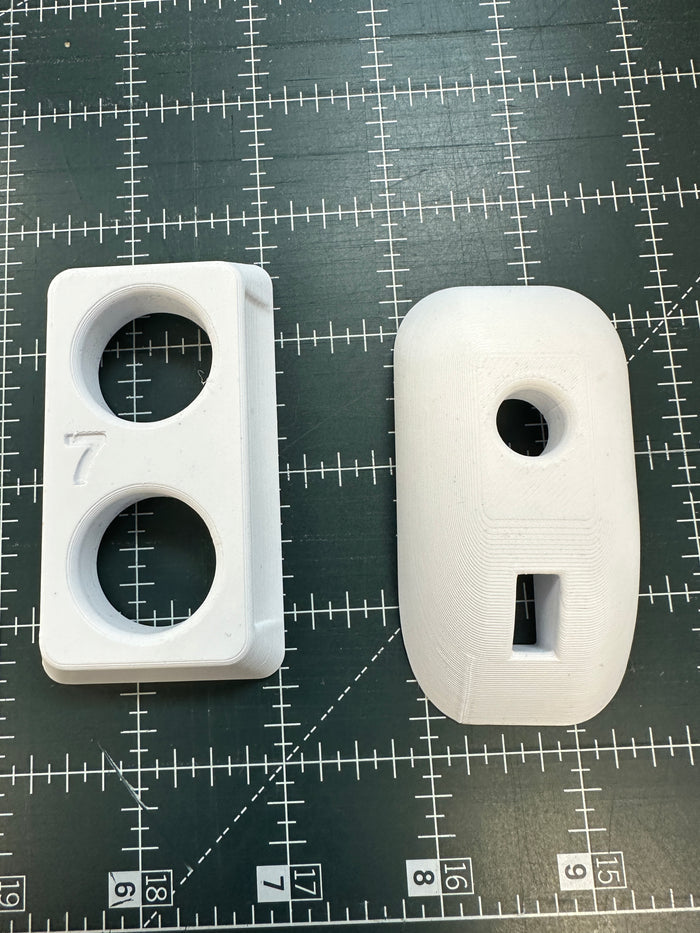 .7 series knob & bobbin winder protector set White Bernina Jeff Sewing Machine Tools Supplies Accessories