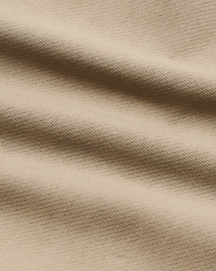 9 Khaki Chino Shorts 2.0 with fine woven texture.