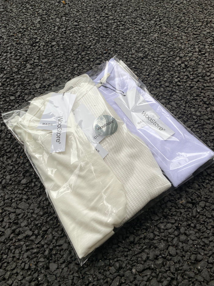 3パック エッセンシャル UネックTシャツ