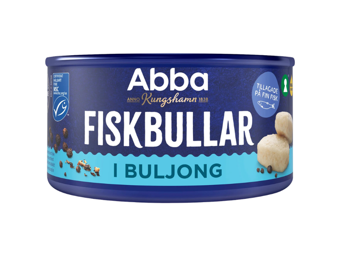 Abba Fiskbullar i Buljong 375g (13.23 oz) – Authentic Swedish Fish Balls in Broth
