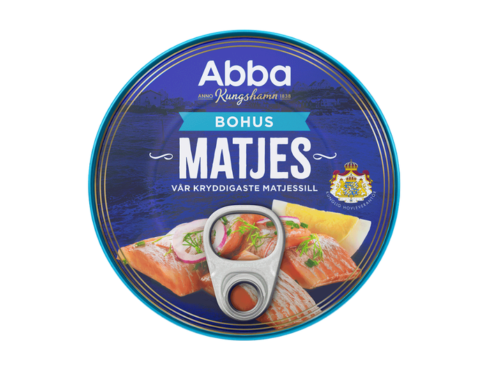 Abba Klassisk Matjessill, 215g (7.58oz) – Traditional Swedish Pickled Herring