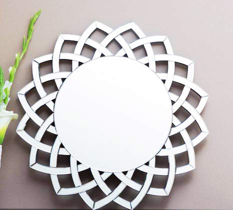 Accent Wall Round Design Modern Mirror