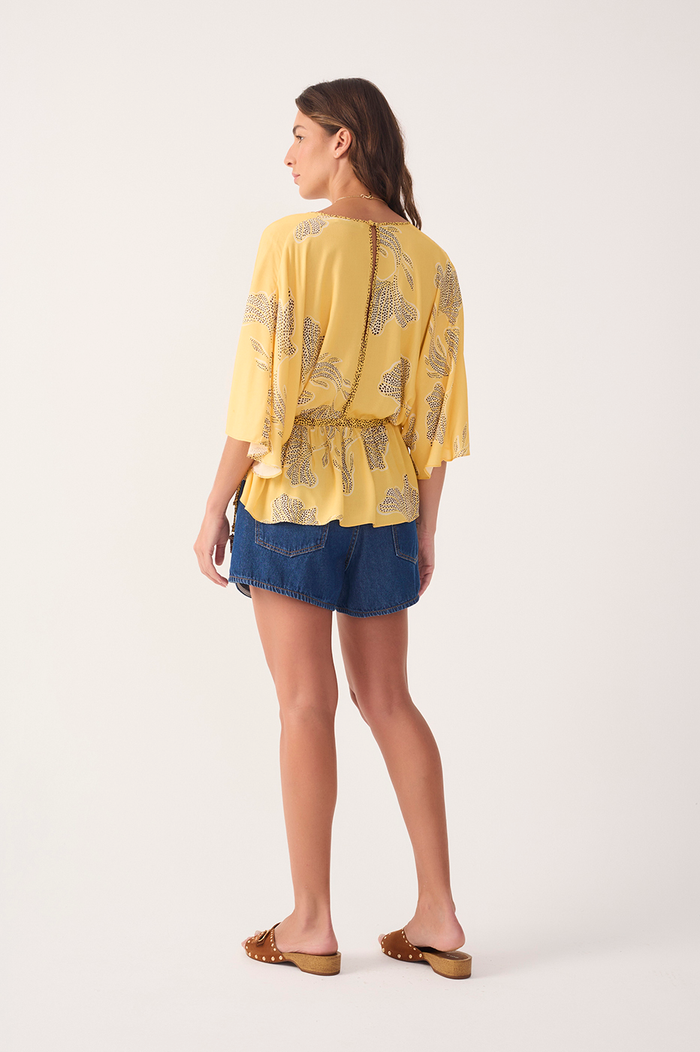 Adjustable Waistband Jeans Shorts_6