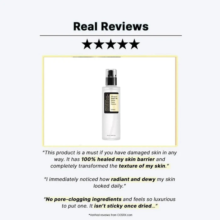 Advanced Snail 96 Mucin Power Essence - 100ml