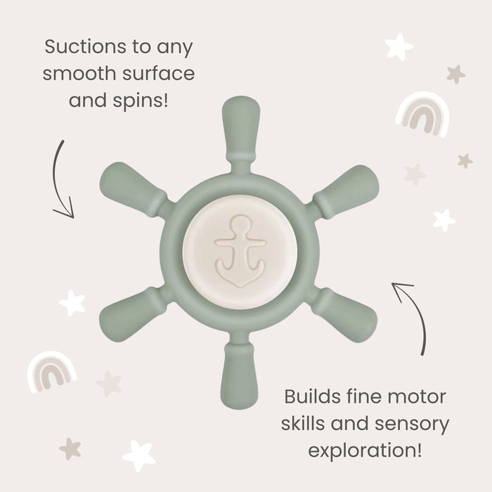Ahoy Wheel Suction Spinner Toy