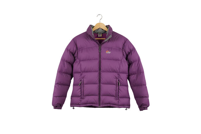 Alpine Lowe Ladies Padded Jacket UK 12 EU 40 - Purple Colour - GOOD USED CONDITION