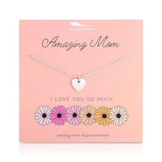 Amazing Mom - I Love You So Much Necklace