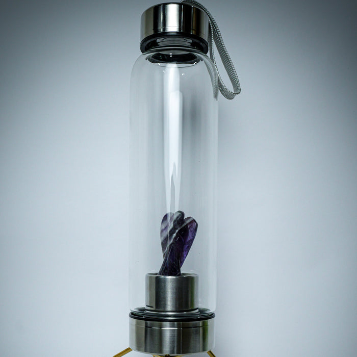 Amethyst Angel Bottle