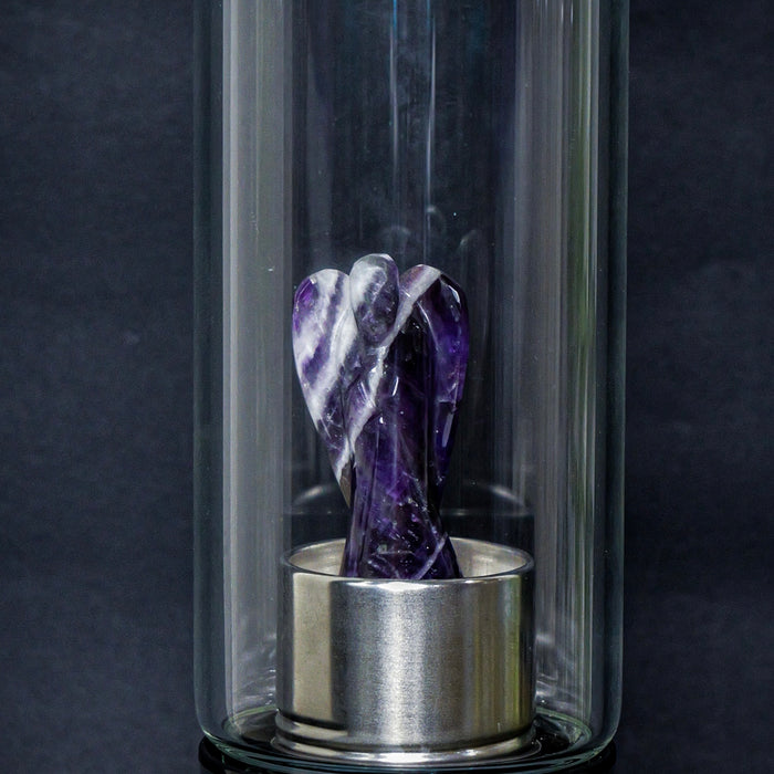 Amethyst Angel Bottle