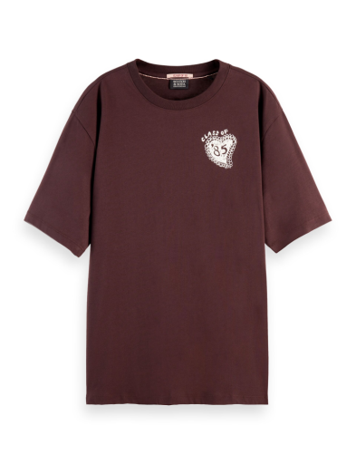 Artwork loose fit T-shirt