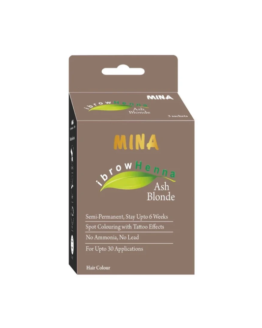 ASH BLONDE mina henna