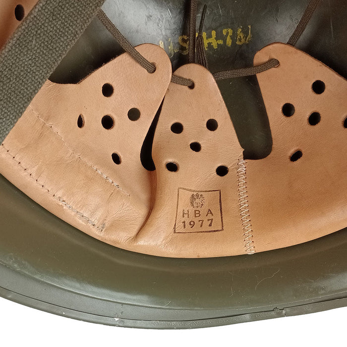 Austrian M1 Helmet with Liner - Austrian Army Surplus - Helmets