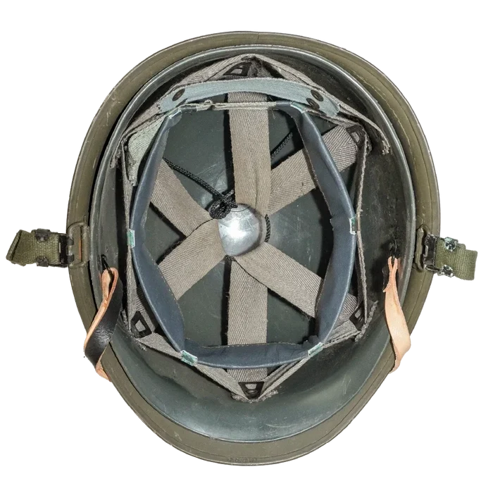 Austrian M1 Helmet with Liner - Austrian Army Surplus - Helmets