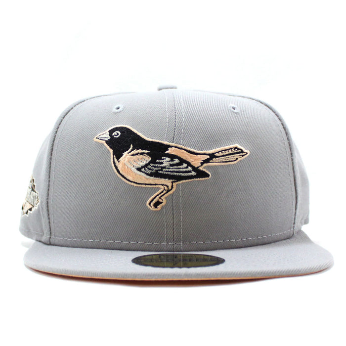 Baltimore Orioles 2011 All-Star Game New Era 59Fifty Fitted Hat (Grey Peach Under Brim)