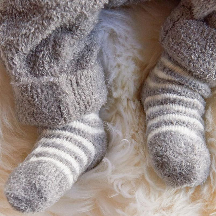 Barefoot Dreams CozyChic Lite Infant Sock 3 Pack
