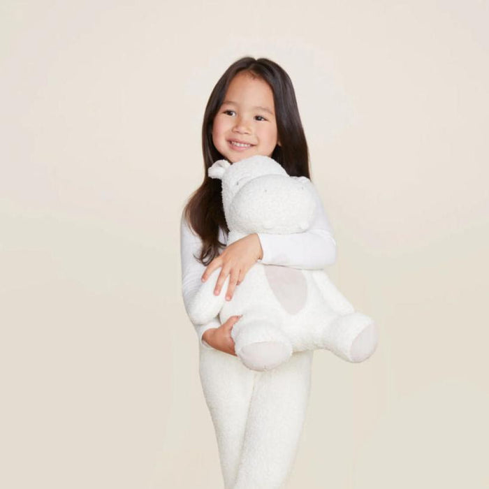 Barefoot Dreams CozyChic Sleepy Hippo Buddie - Pearl/Stone