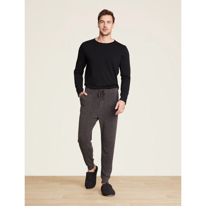 Barefoot Dreams CozyChic Ultra Lite Men’s Ribbed Jogger - Carbon