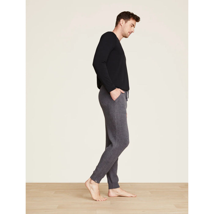 Barefoot Dreams CozyChic Ultra Lite Men’s Ribbed Jogger - Slate Blue