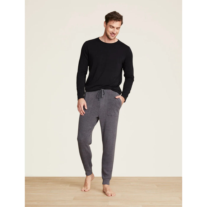 Barefoot Dreams CozyChic Ultra Lite Men’s Ribbed Jogger - Slate Blue