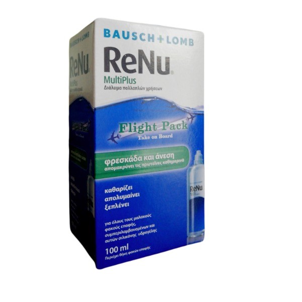 Bausch & Lomb Renu Multiplus Flight Pack 100ml