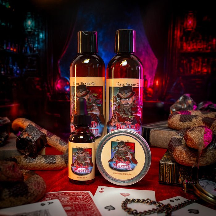 Beard Master - Complete Balm Kit - Aged Leather, Killer Bee Honey, Cursed Apple Trees