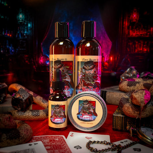Beard Master - Complete Balm Kit - Aged Leather, Killer Bee Honey, Cursed Apple Trees