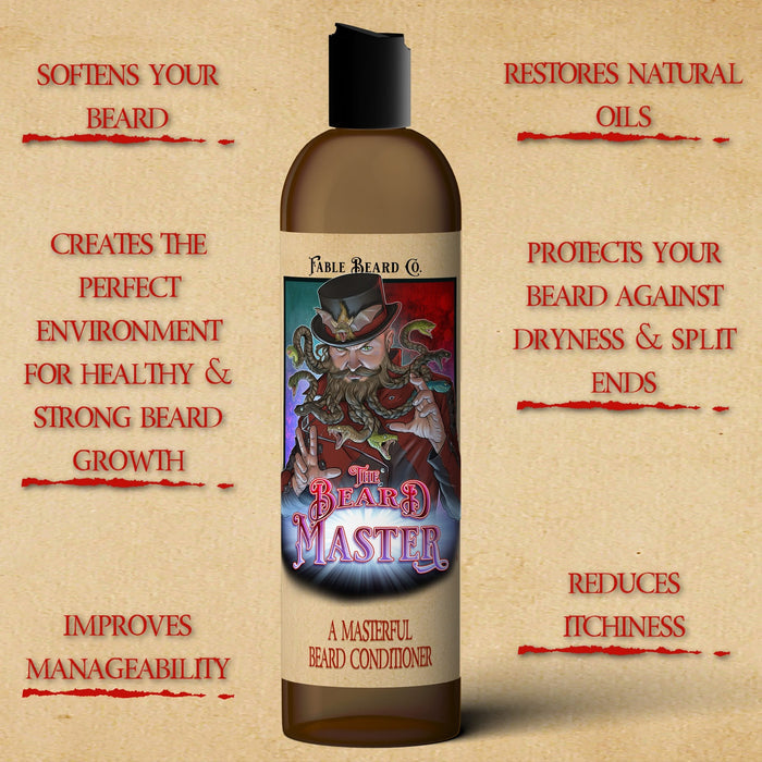 Beard Master - Ultimate Bundle - Aged Leather, Killer Bee Honey, Cursed Apple Trees