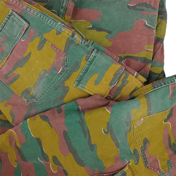 Belgian Jigsaw Camo M90 Field Trousers - Belgian Army Surplus - Combat Trousers