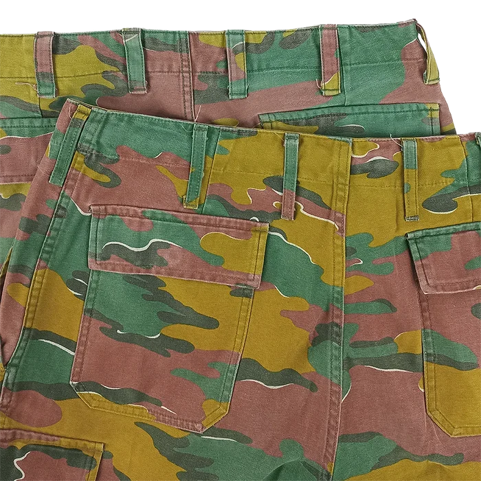 Belgian Jigsaw Camo M90 Field Trousers - Belgian Army Surplus - Combat Trousers