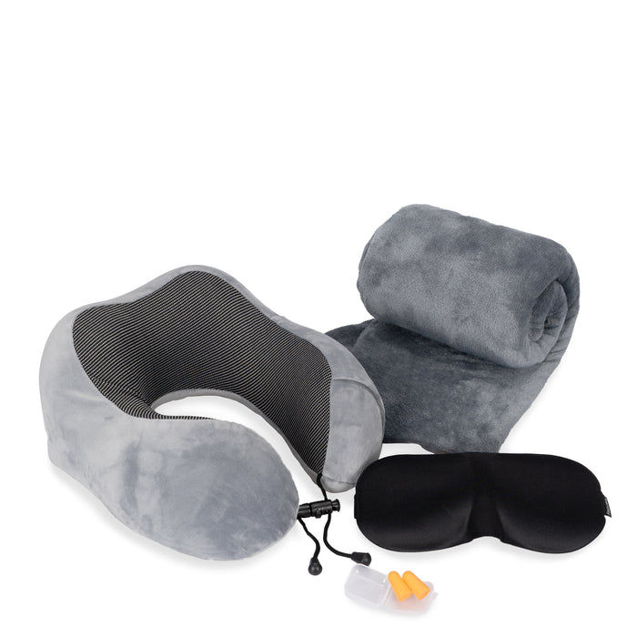 Bentley Travel Pillow + Blanket Set - Bentley