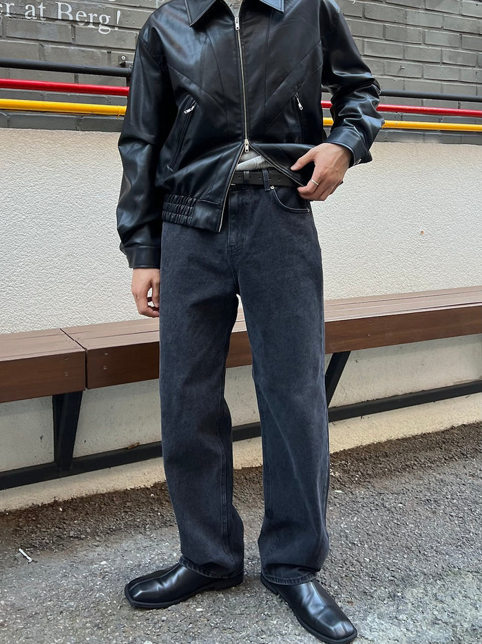 Bison Wide Denim Pants