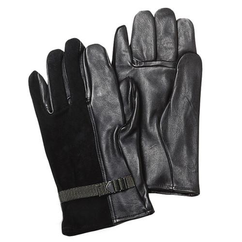Black Leather D3A Gloves - US Army Surplus - Gloves
