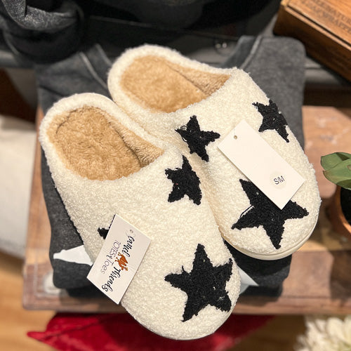 Black Star Slippers