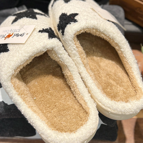 Black Star Slippers