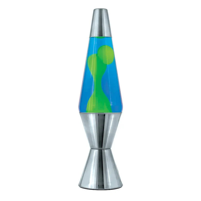Blue Green Lava Lamp 14.5"
