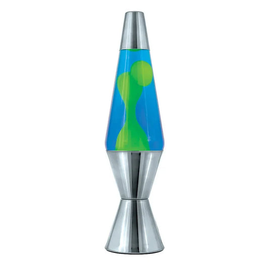 Blue Green Lava Lamp 14.5"