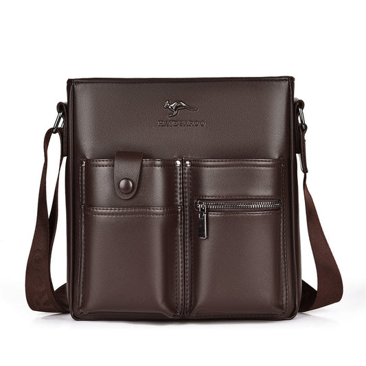 BM053 - Luxury Leather Men's Crossbody Bag
