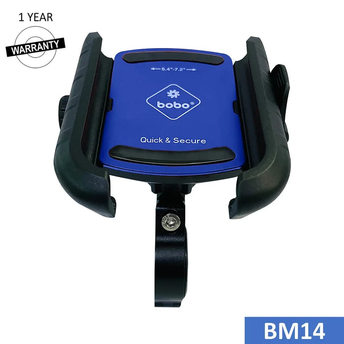 BOBO BM14 Blue quick release bike phone holder
BOBO BM14 universal phone mount